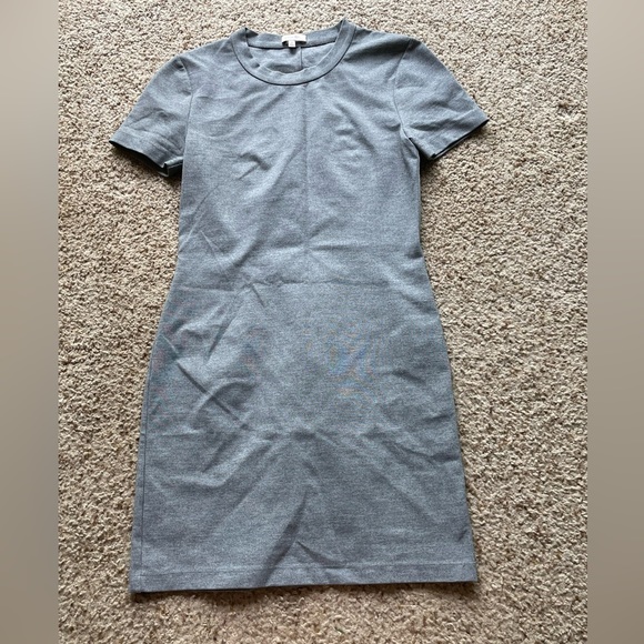 Aritzia Dresses & Skirts - ARITZIA Sunday Best grey fitted mini dress size 6